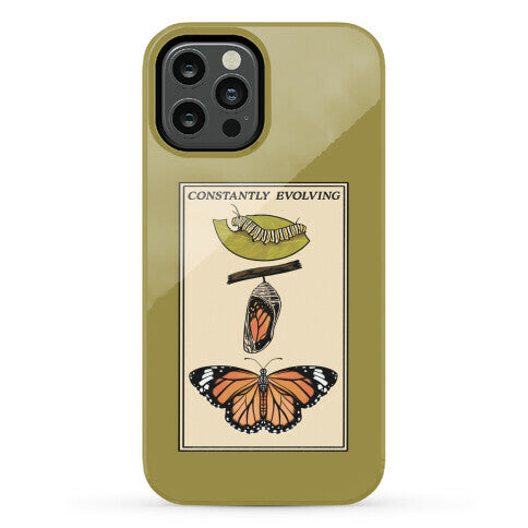 Constantly Evolving Monarch Butterfly Phone Case