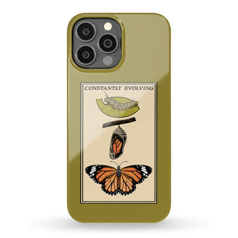 Constantly Evolving Monarch Butterfly Phone Case