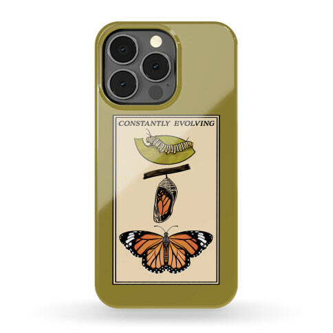 Constantly Evolving Monarch Butterfly Phone Case