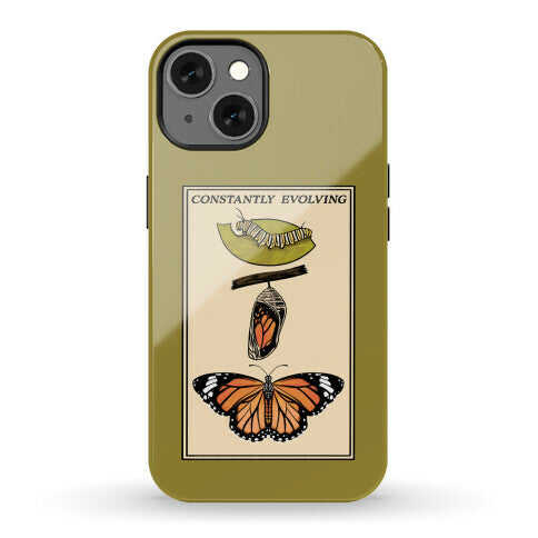 Constantly Evolving Monarch Butterfly Phone Case