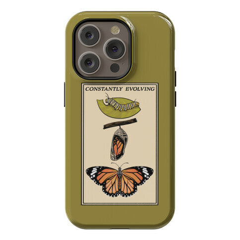 Constantly Evolving Monarch Butterfly Phone Case