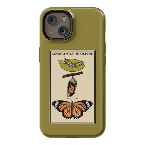 Constantly Evolving Monarch Butterfly Phone Case