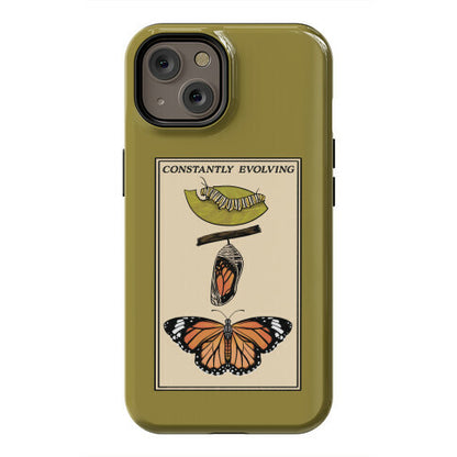 Constantly Evolving Monarch Butterfly Phone Case