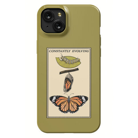 Constantly Evolving Monarch Butterfly Phone Case