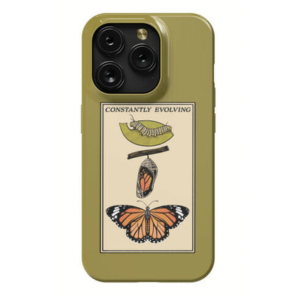 Constantly Evolving Monarch Butterfly Phone Case