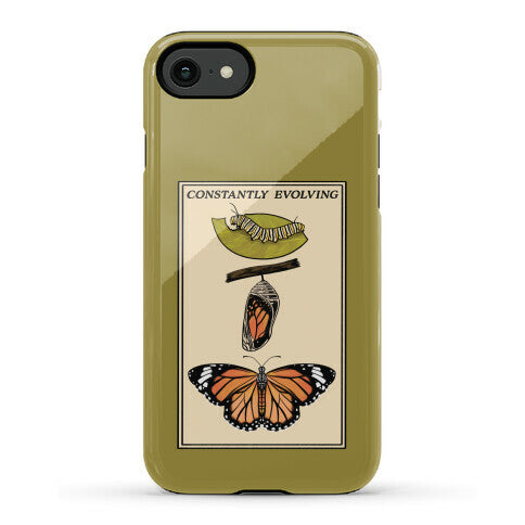 Constantly Evolving Monarch Butterfly Phone Case