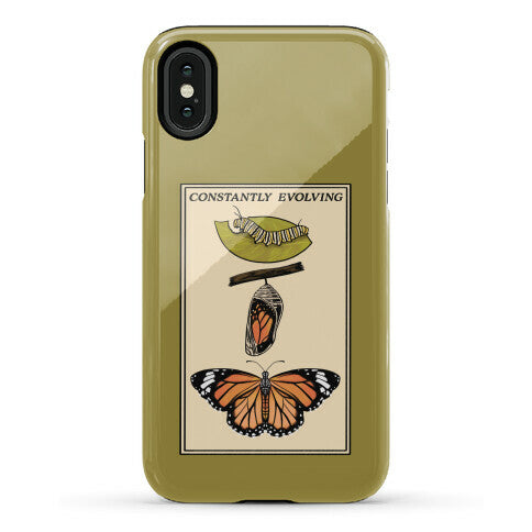 Constantly Evolving Monarch Butterfly Phone Case