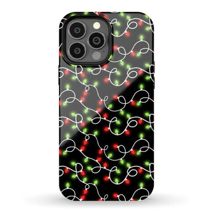 Christmas Lights Pattern Phone Case