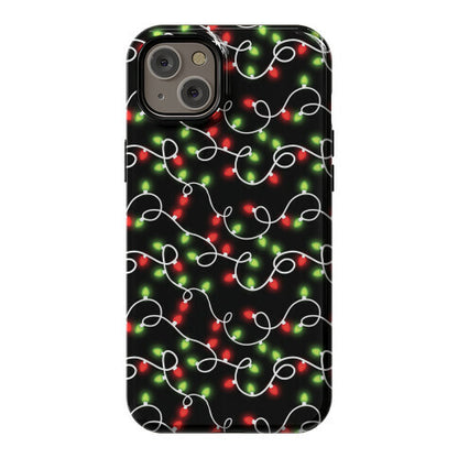 Christmas Lights Pattern Phone Case