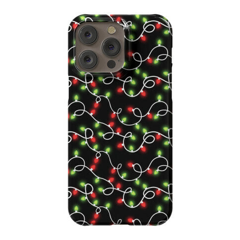 Christmas Lights Pattern Phone Case