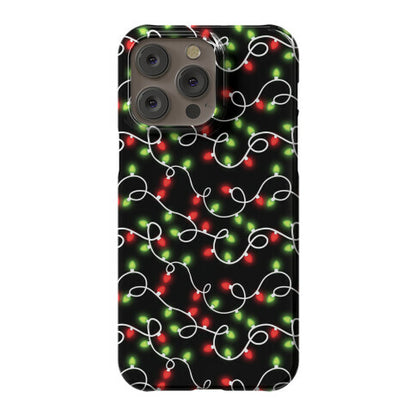 Christmas Lights Pattern Phone Case
