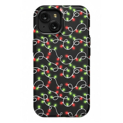 Christmas Lights Pattern Phone Case