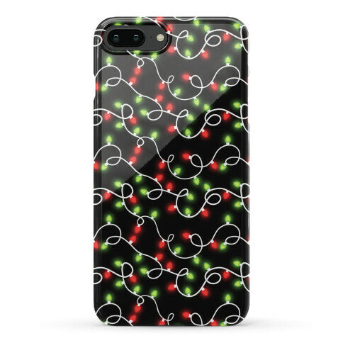 Christmas Lights Pattern Phone Case