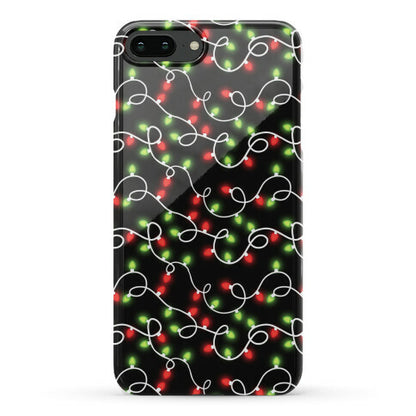 Christmas Lights Pattern Phone Case