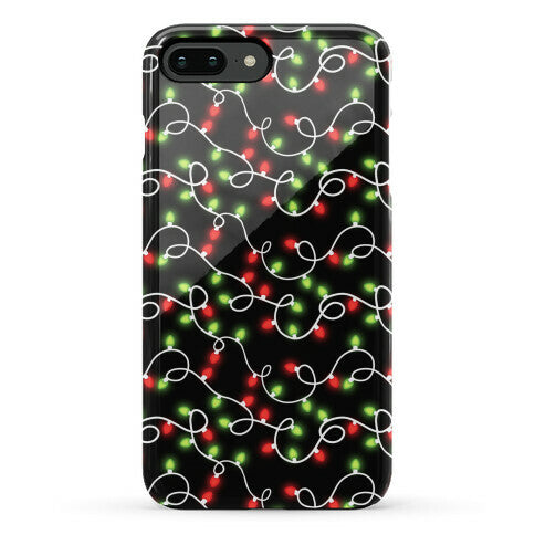 Christmas Lights Pattern Phone Case