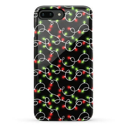 Christmas Lights Pattern Phone Case