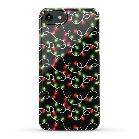Christmas Lights Pattern Phone Case