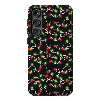 Christmas Lights Pattern Phone Case