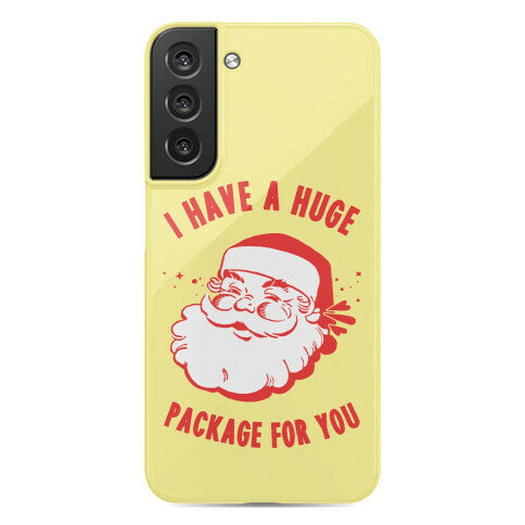 I Have A Huge Package For You Santa Phone Case