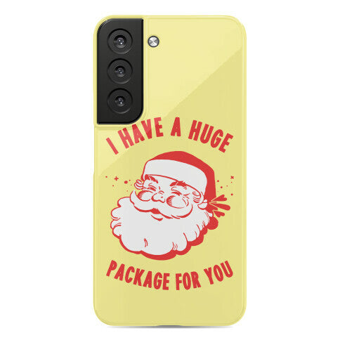 I Have A Huge Package For You Santa Phone Case