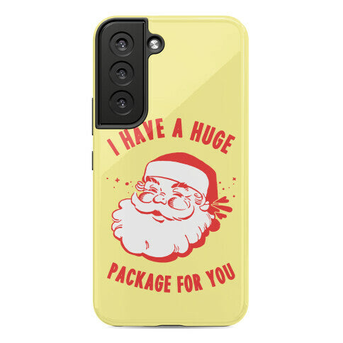 I Have A Huge Package For You Santa Phone Case