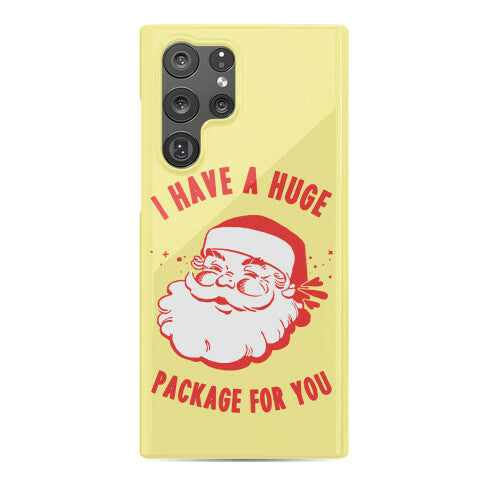 I Have A Huge Package For You Santa Phone Case