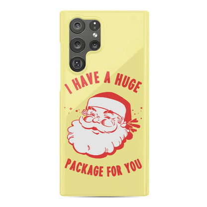 I Have A Huge Package For You Santa Phone Case