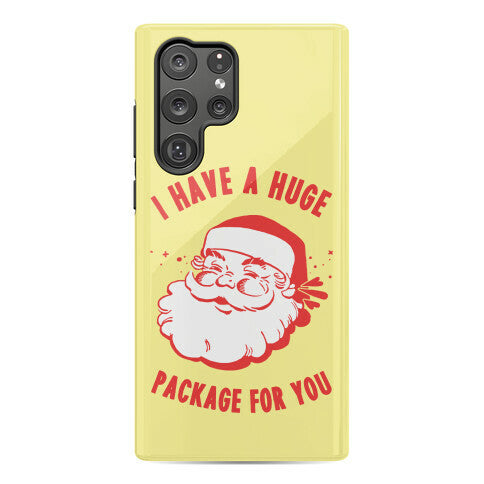 I Have A Huge Package For You Santa Phone Case