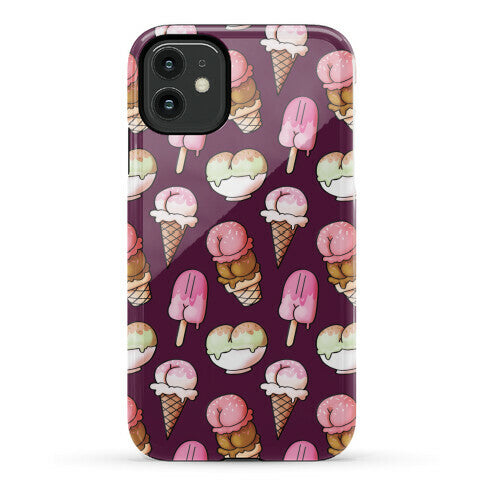 Ice Cream Butts Phone Case
