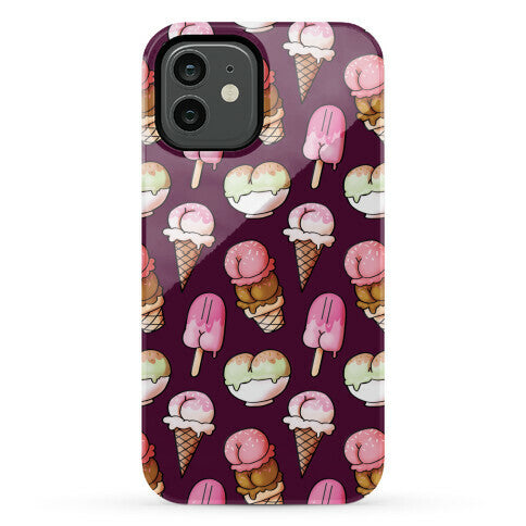 Ice Cream Butts Phone Case