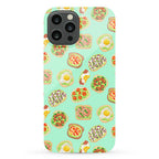 Avocado Toast Pattern Phone Case