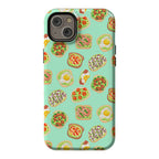 Avocado Toast Pattern Phone Case