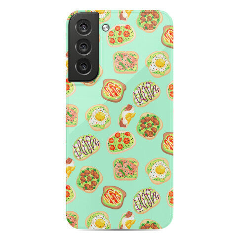 Avocado Toast Pattern Phone Case