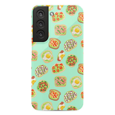 Avocado Toast Pattern Phone Case