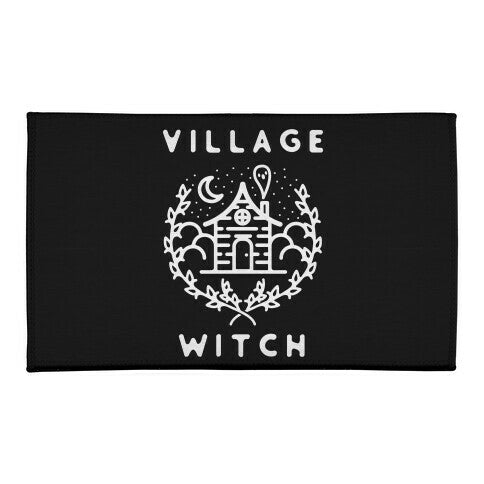 Village Witch Welcome Mat