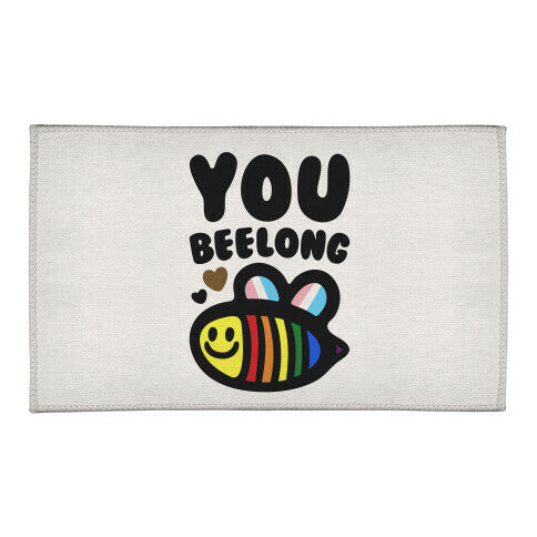 You Beelong Gay Pride Welcome Mat