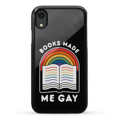 Books Made Me Gay Phone Case
