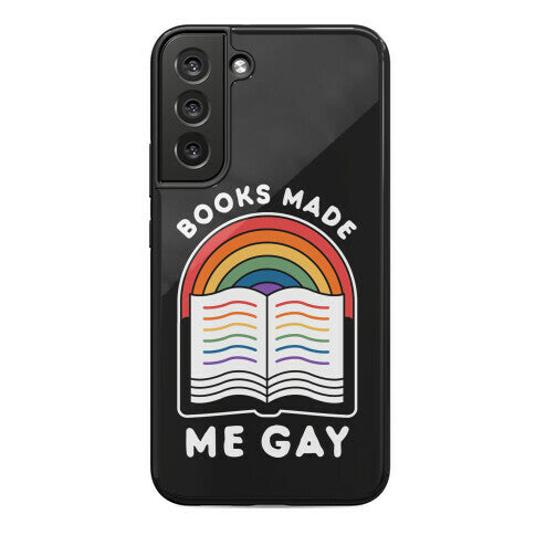 Books Made Me Gay Phone Case