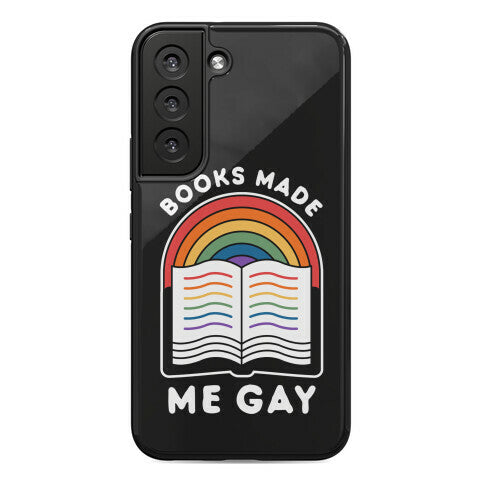 Books Made Me Gay Phone Case