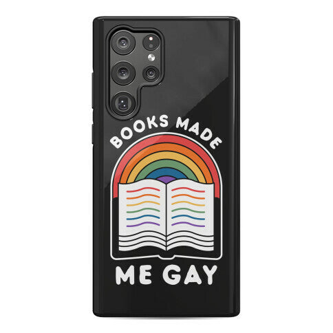 Books Made Me Gay Phone Case