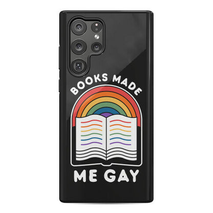 Books Made Me Gay Phone Case
