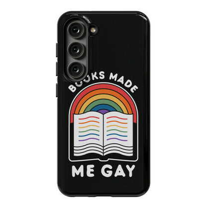 Books Made Me Gay Phone Case
