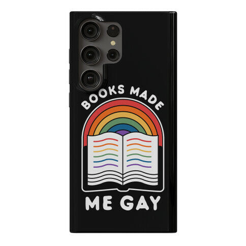 Books Made Me Gay Phone Case