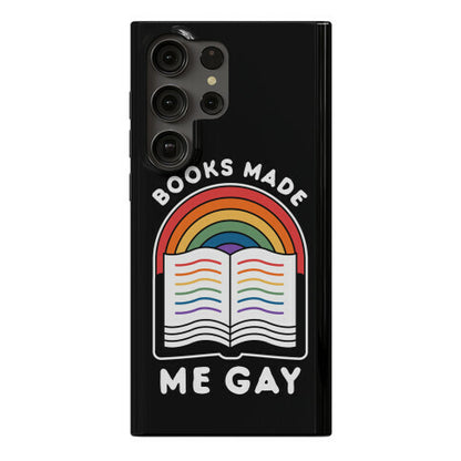 Books Made Me Gay Phone Case