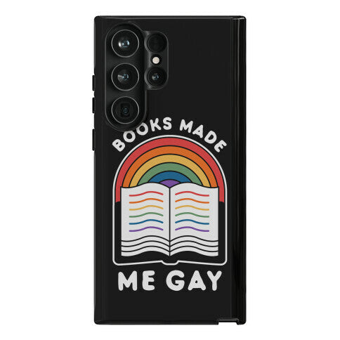 Books Made Me Gay Phone Case