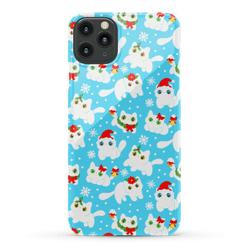 Christmas Cats Pattern Phone Case