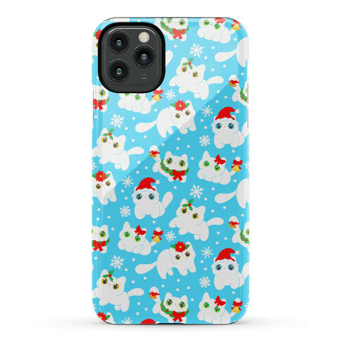 Christmas Cats Pattern Phone Case
