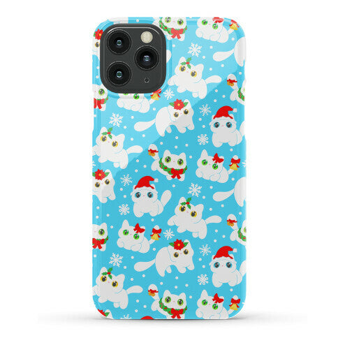 Christmas Cats Pattern Phone Case