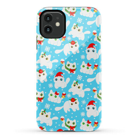 Christmas Cats Pattern Phone Case