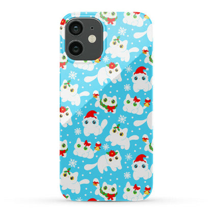 Christmas Cats Pattern Phone Case